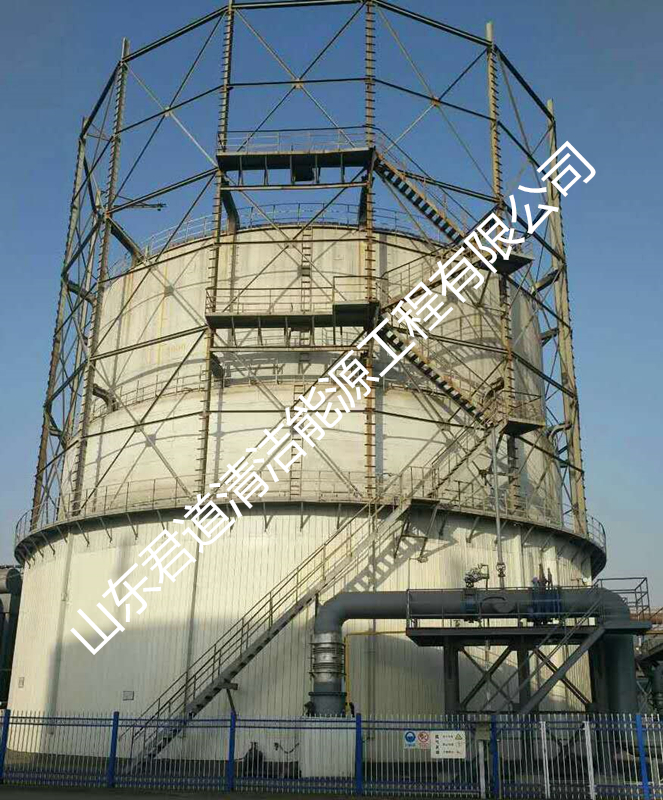 宁夏吉元冶金10000m³湿式气柜(图1)